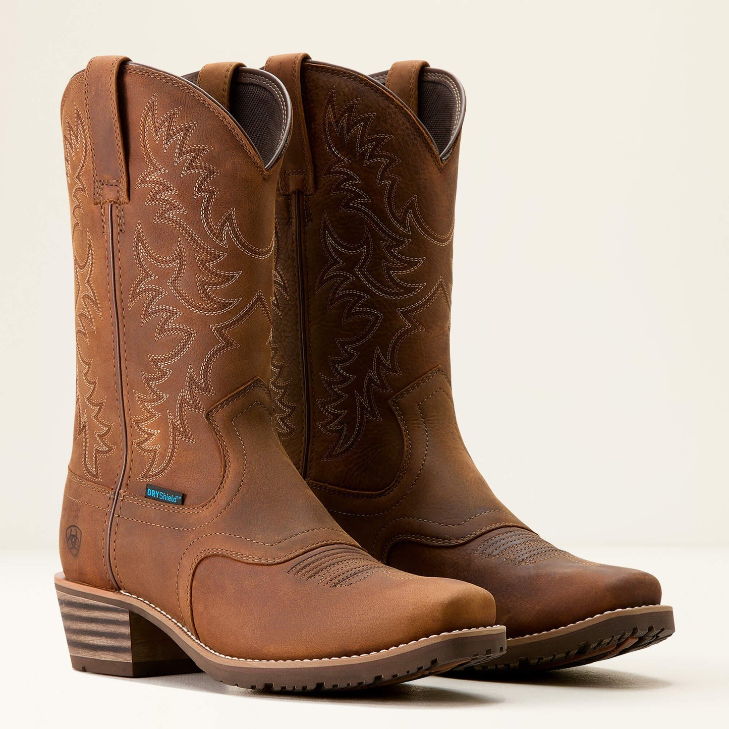 Hybrid Roughstock Square Toe Waterproof Cowboy Boot Men | Ariat outlet