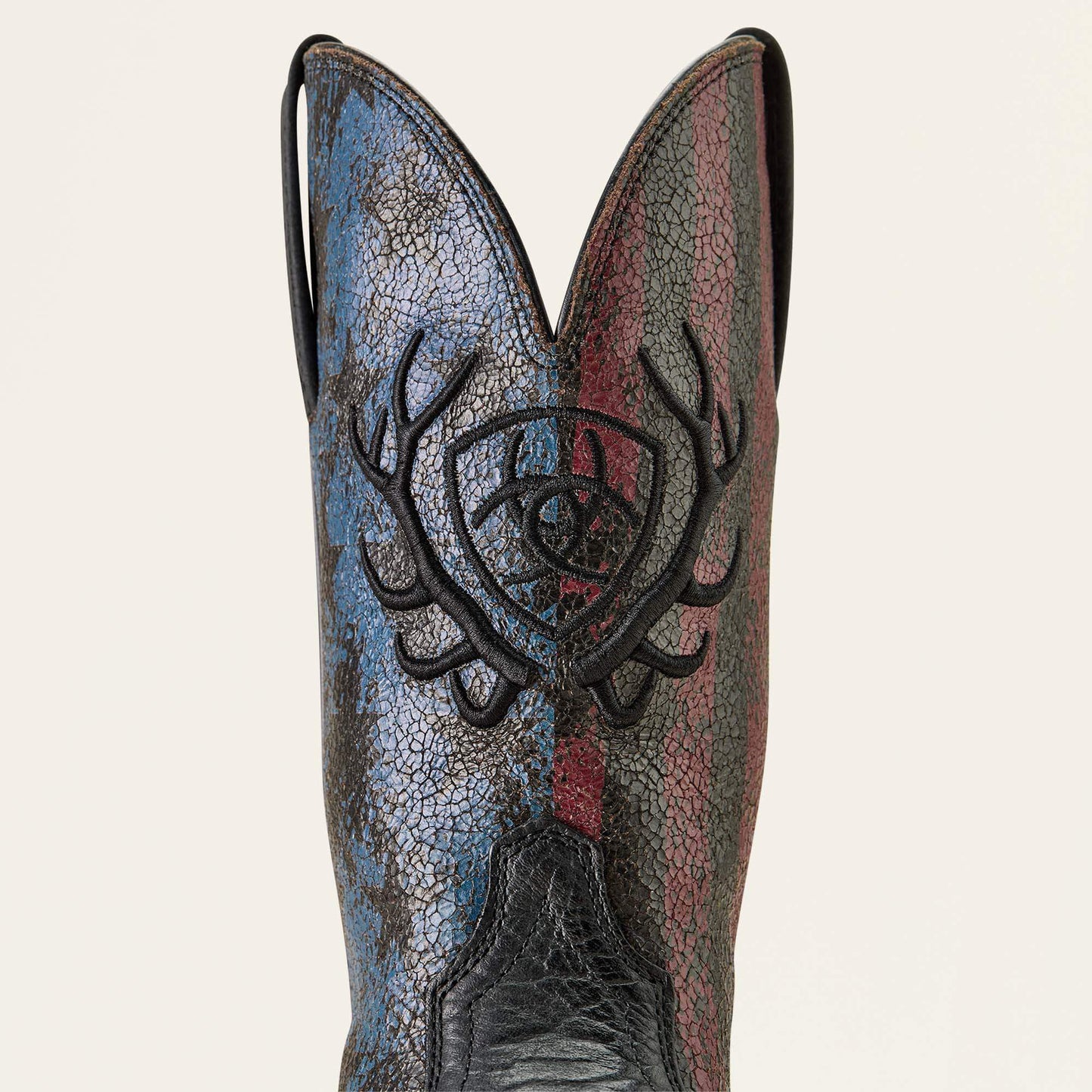 Sport Liberty Antler Wide Square Toe Cowboy Boot Men | Ariat for sale
