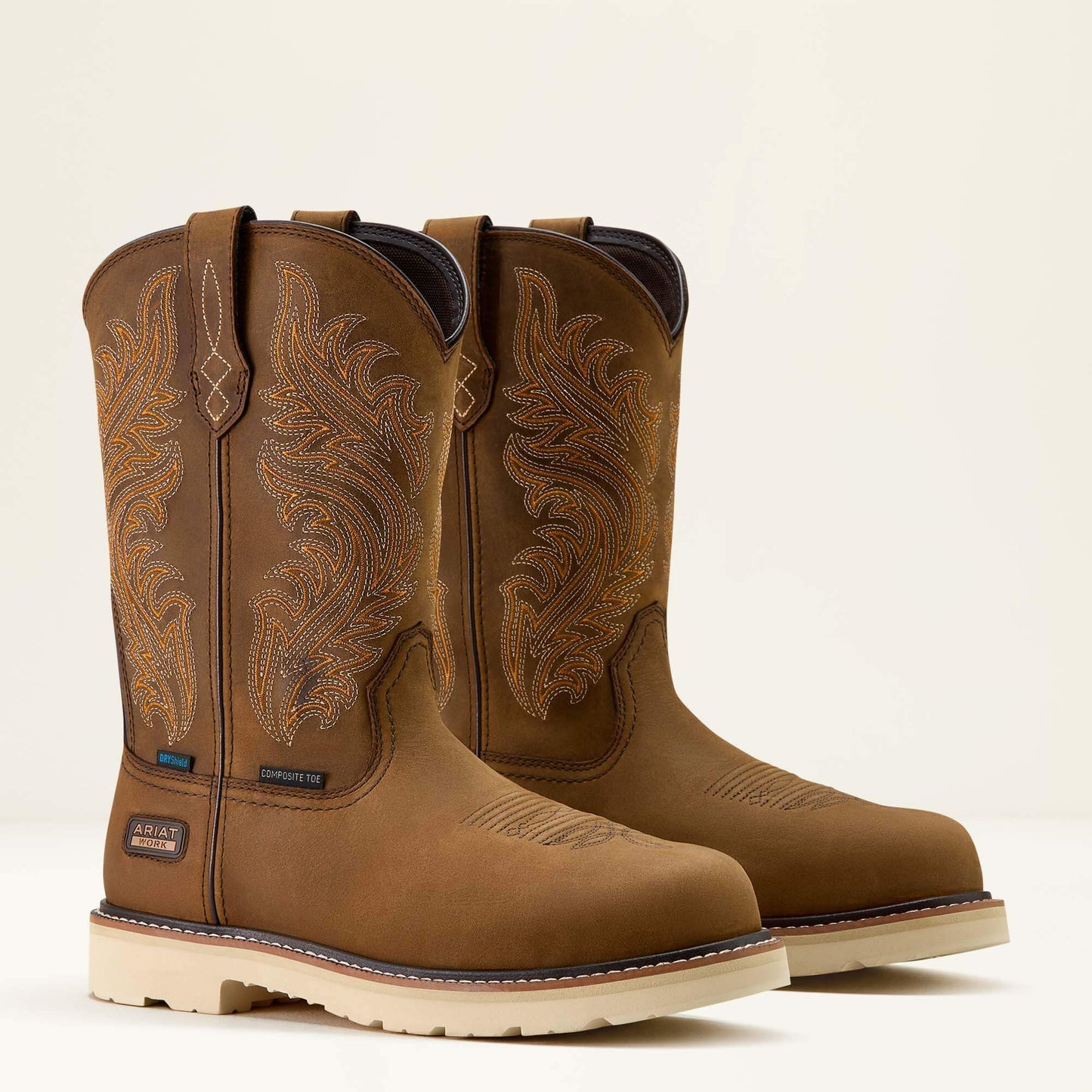 Activator Argo Waterproof Round Toe Composite Toe Work Boot Men | Ariat on sale