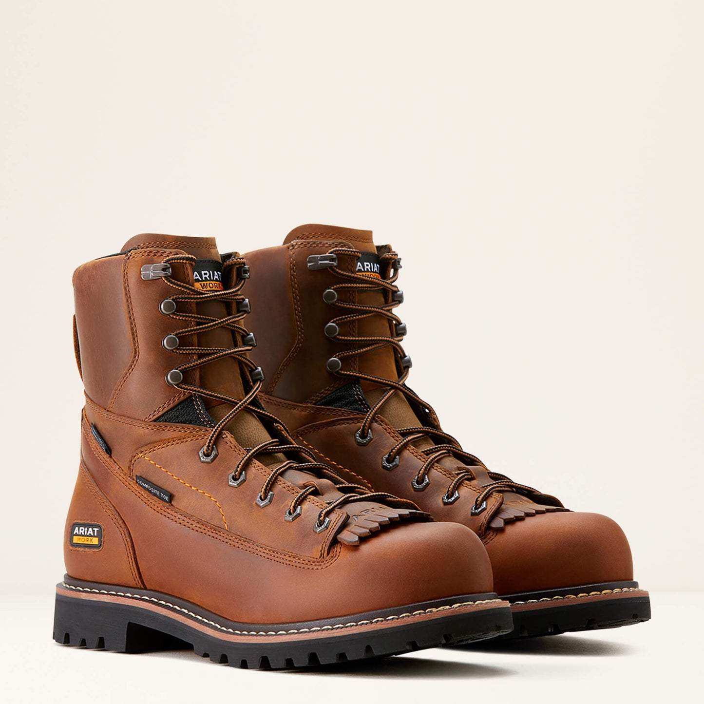 Longview Shock Shield 8" Waterproof Composite Toe Work Boot Men | Ariat online