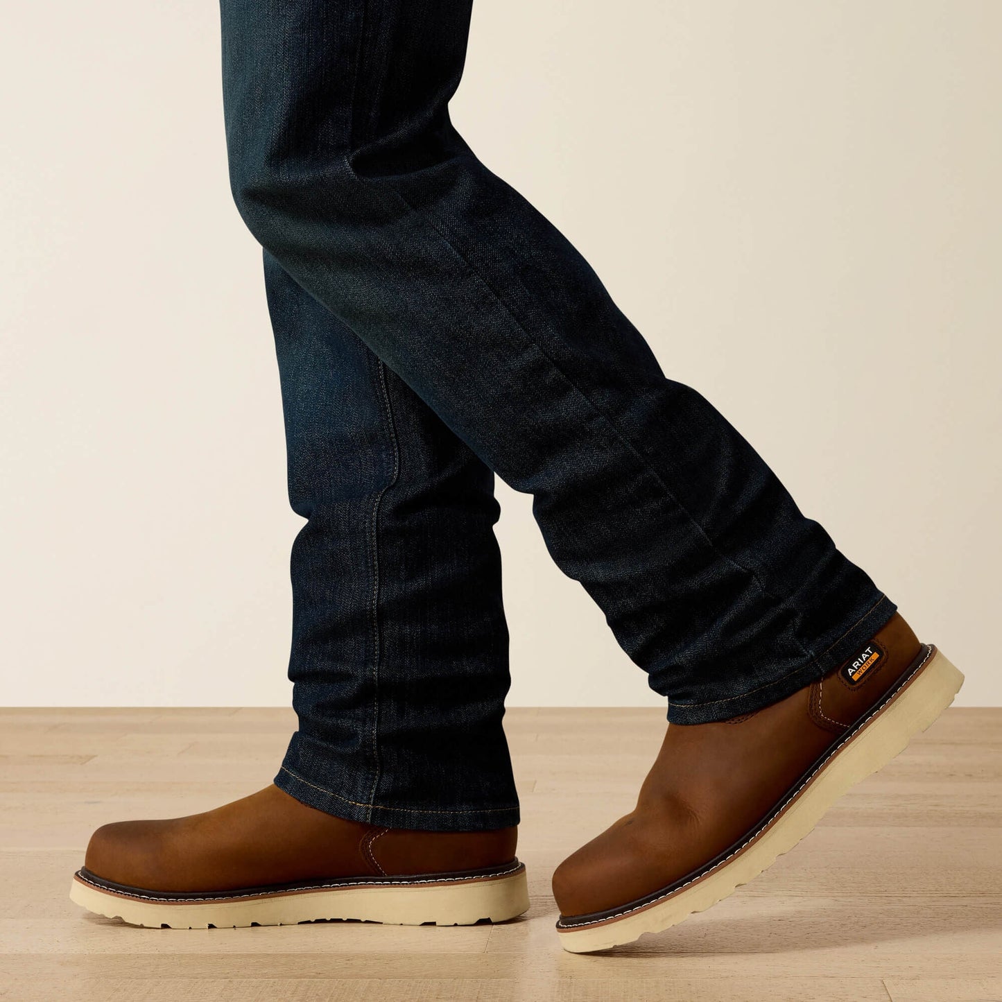 Rebar M4 Relaxed DuraStretch Basic Stackable Straight Leg Jean Men | Ariat sale