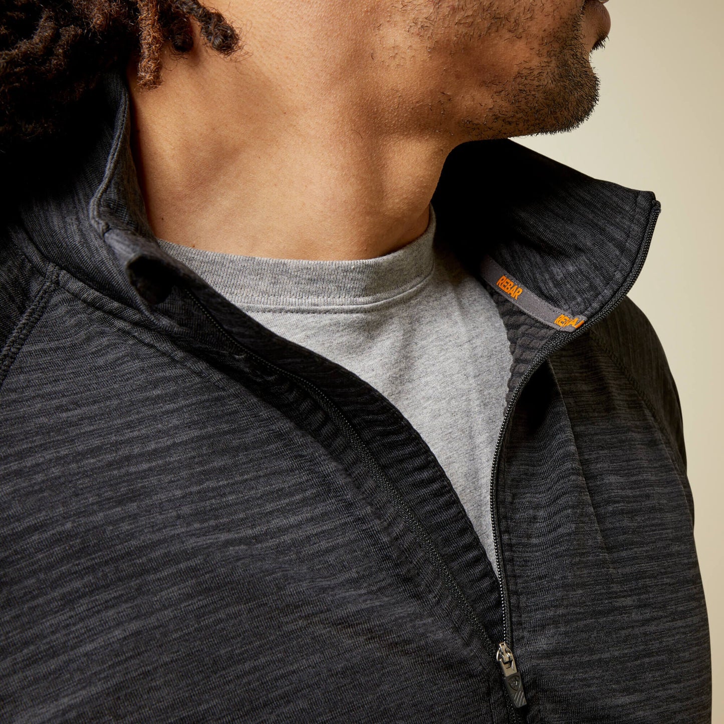 Rebar Gridwork Baselayer 1/4 Zip T-Shirt Men | Ariat online