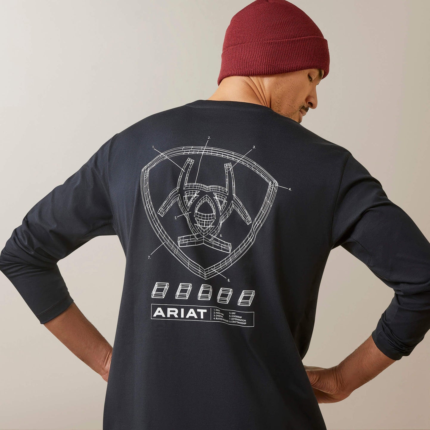 Rebar Workman Blueprint Men | Ariat outlet
