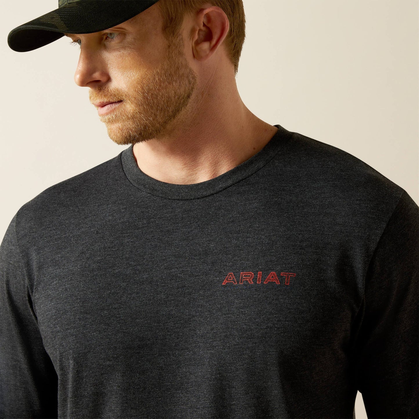 Ariat Stamped Freedom Classic Fit Long Sleeve T-Shirt Men | Ariat for sale