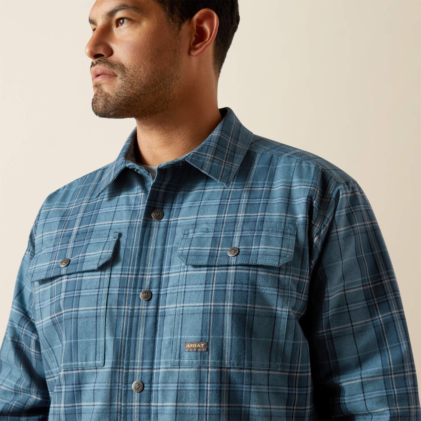Rebar Flannel Insulated Shirt Jacket Men | Ariat outlet