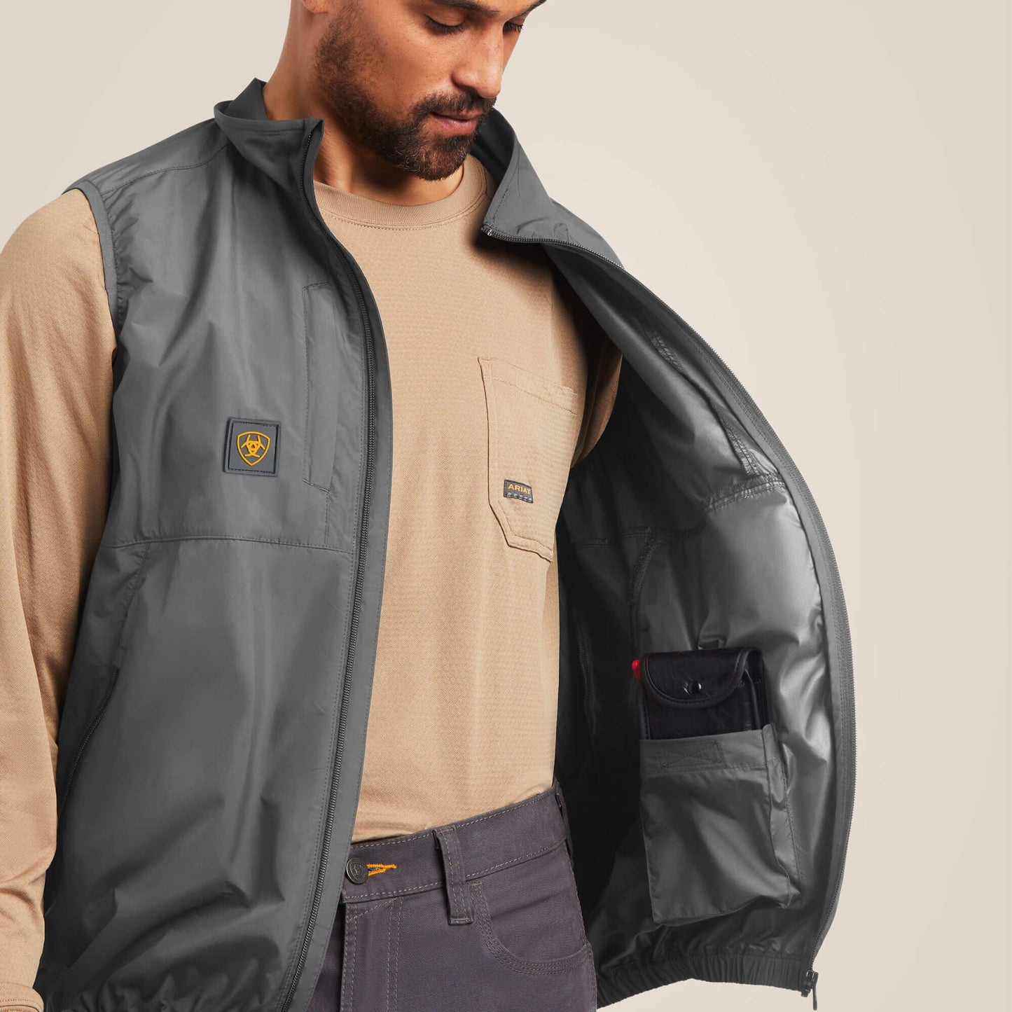 Rebar Elite Series Wind Chill Vest Men | Ariat sale