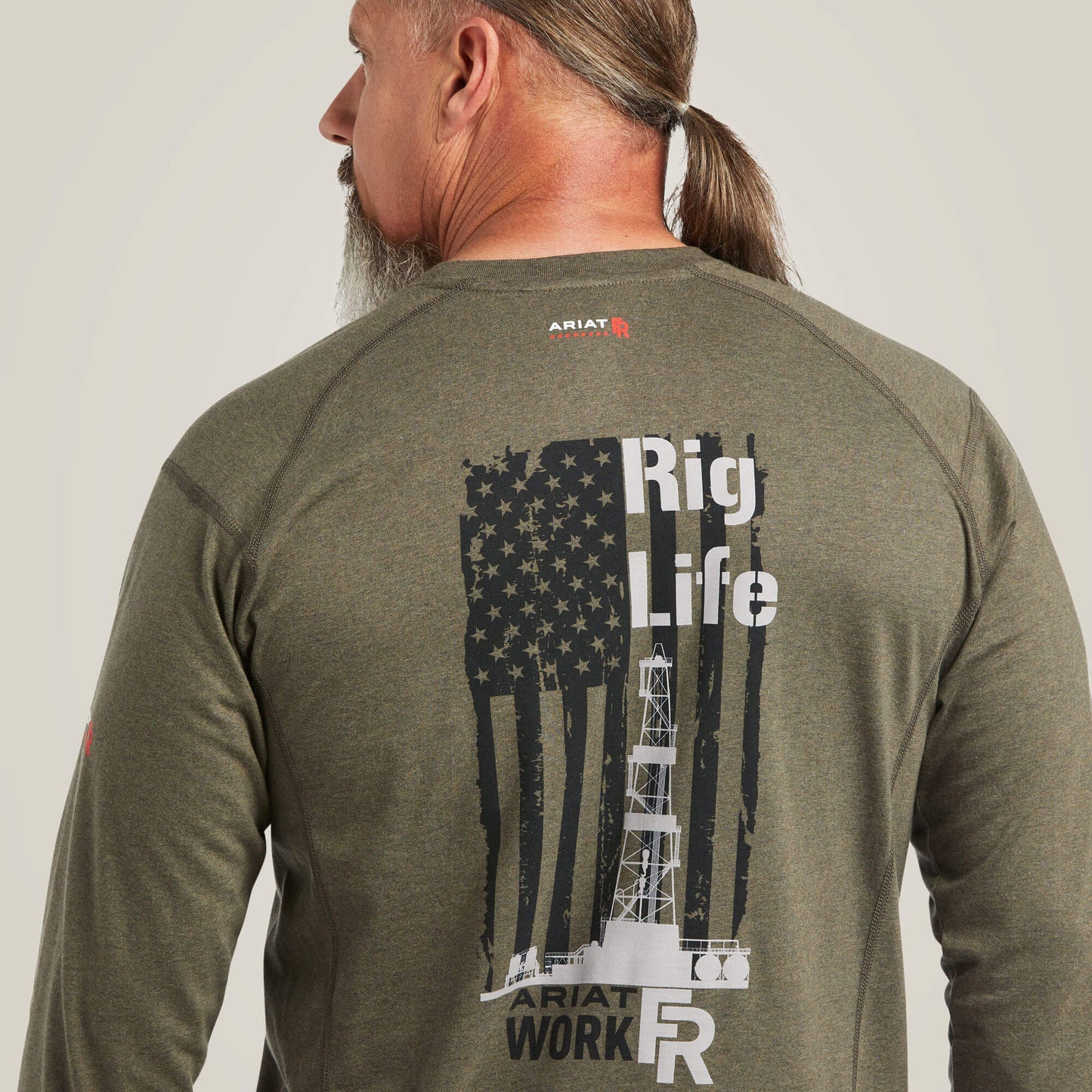 FR Air Rig Life Graphic T-Shirt Men | Ariat for sale