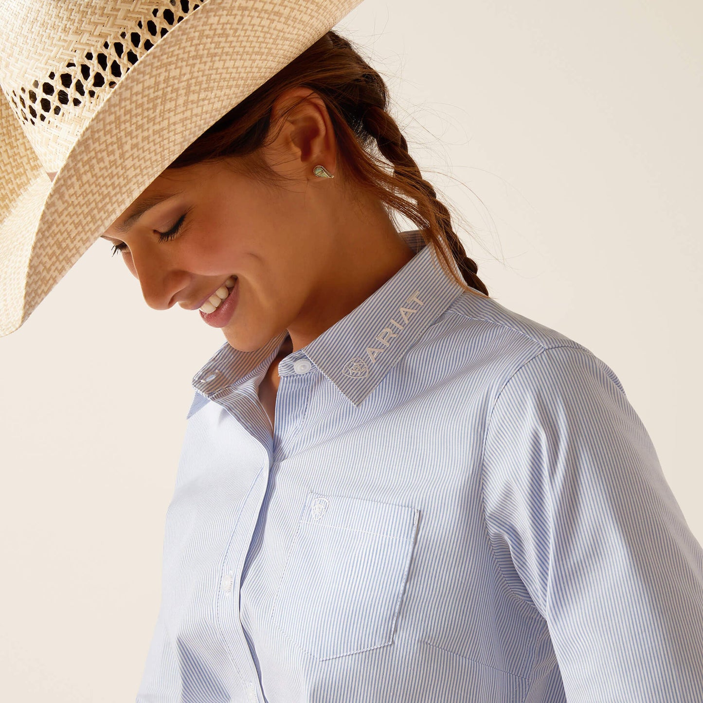 Team Kirby Stretch Shirt Women | Ariat discount