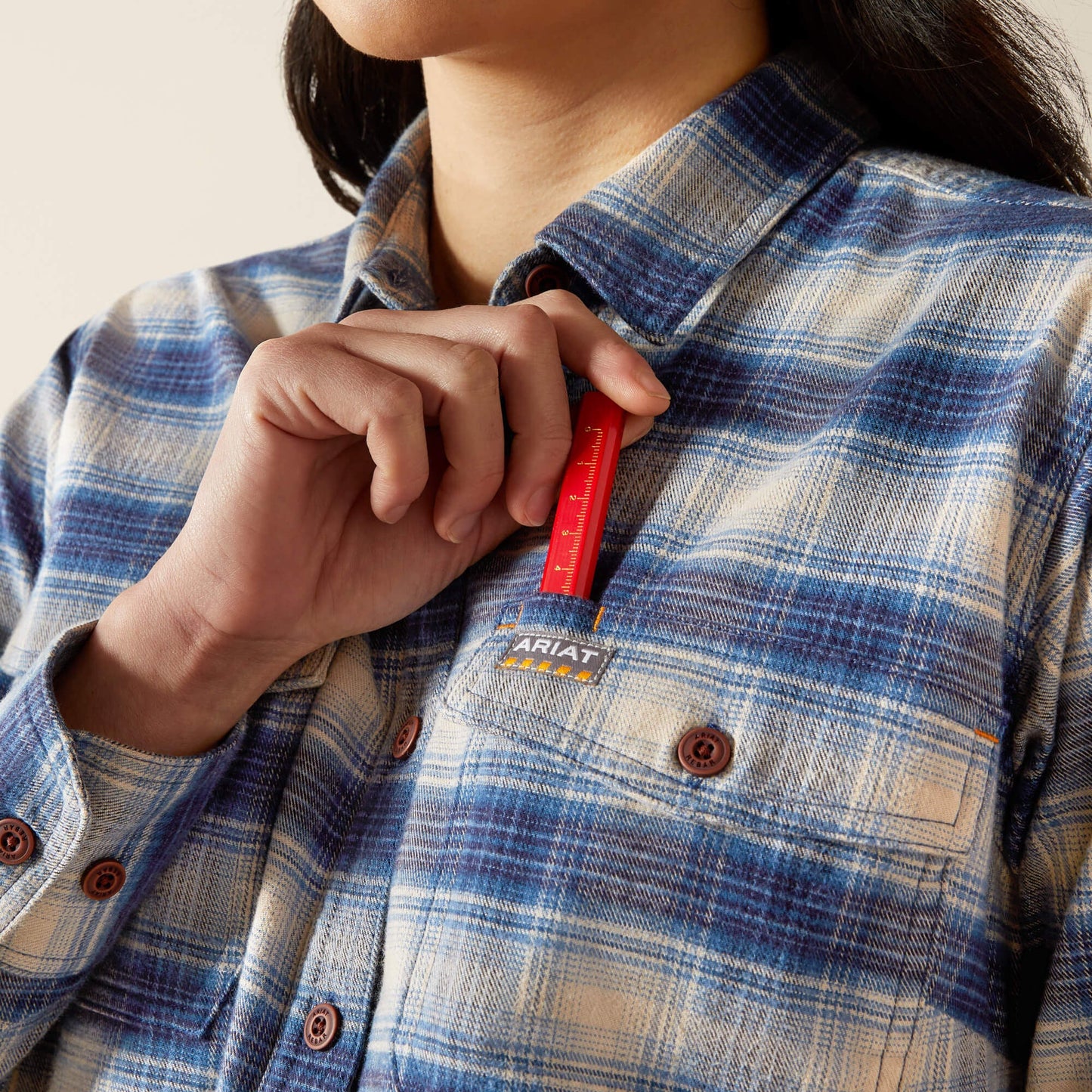 Rebar Flannel DuraStretch Work Shirt Women | Ariat outlet