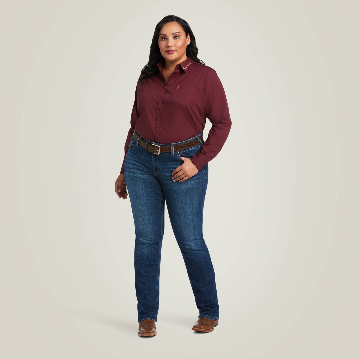 Team Kirby Stretch Shirt Women | Ariat on sale