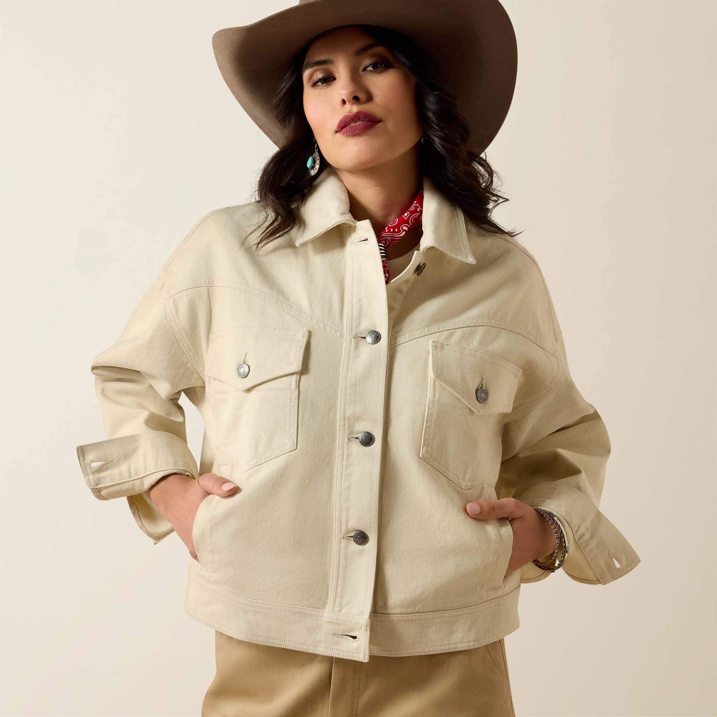Solar Cotton Twill Jacket Women | Ariat on sale