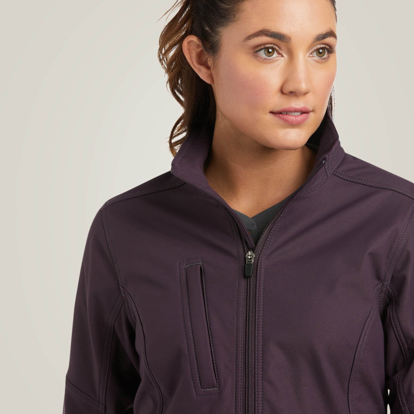 Rebar Stretch Canvas Softshell Jacket Women | Ariat for sale