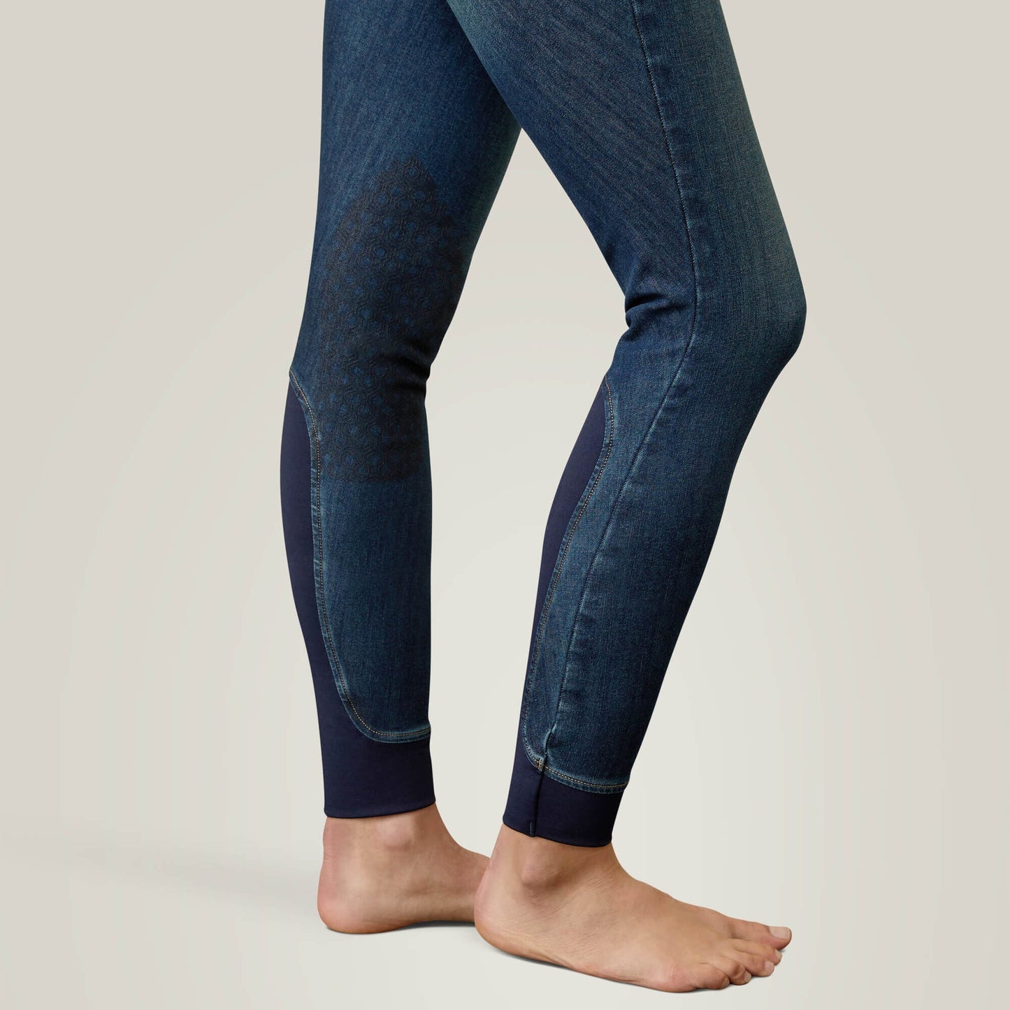 Halo Denim Knee Patch Breech Women | Ariat online