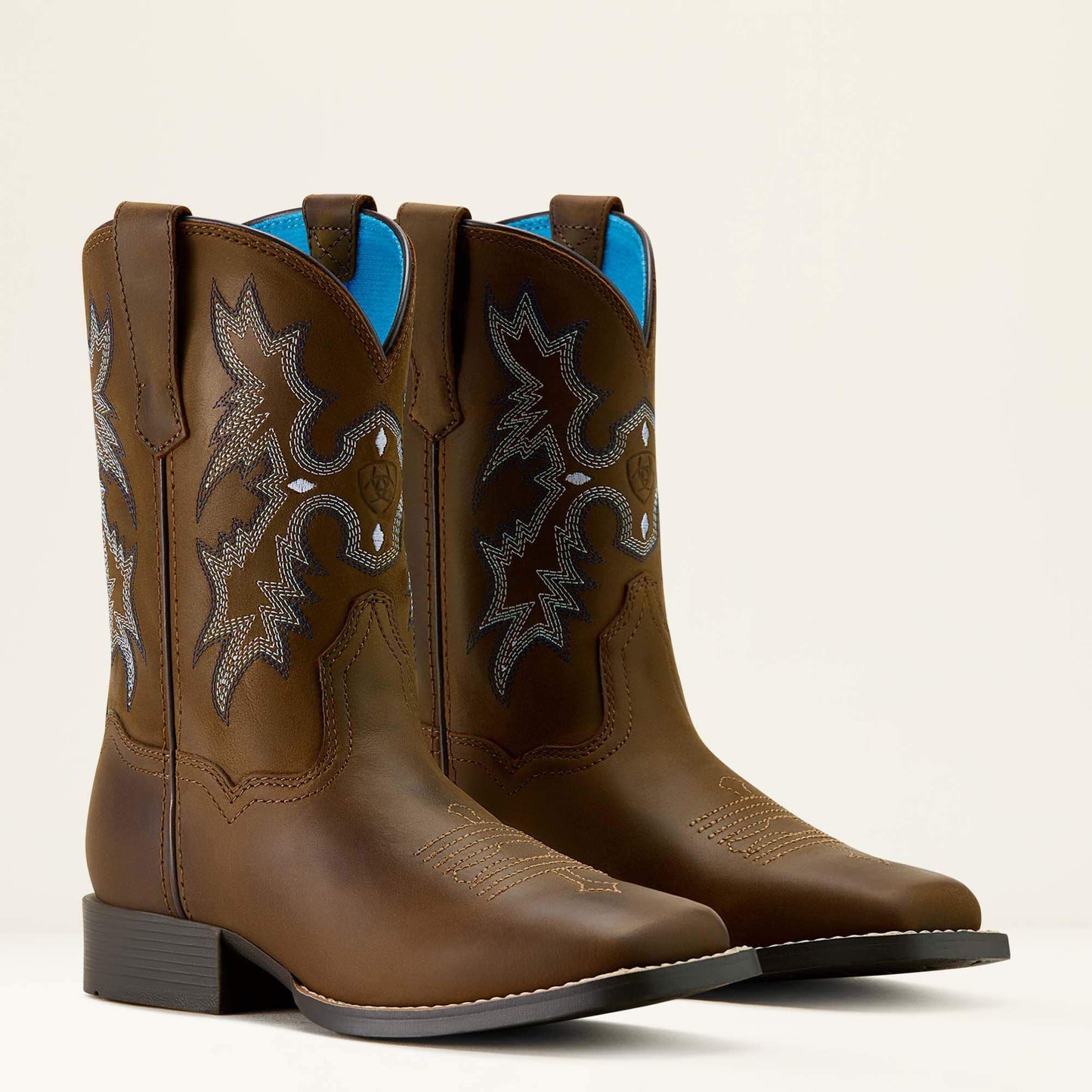 Tombstone Wide Square Toe Western Boot Kids | Ariat on sale
