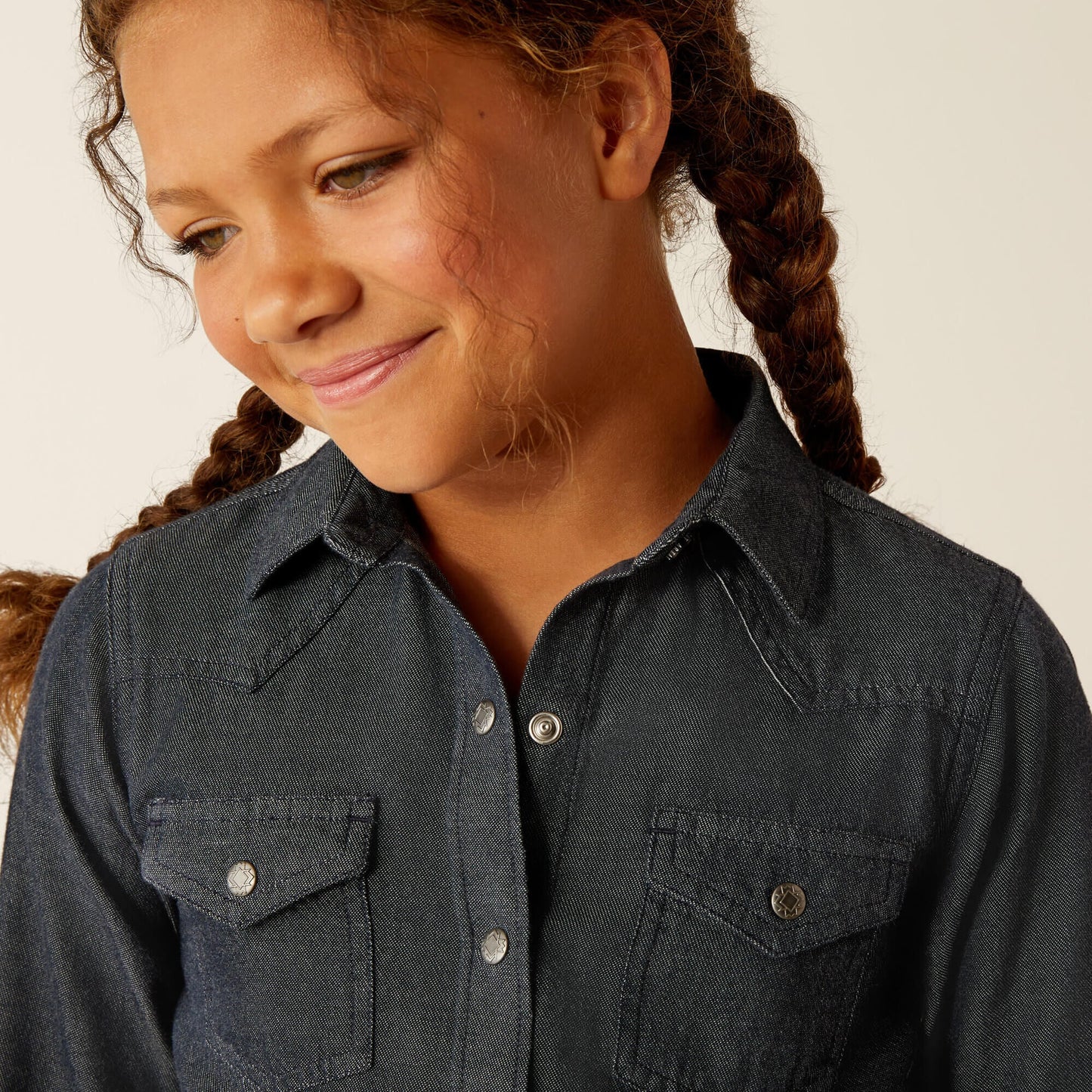 Chambray Shirt Kids | Ariat for sale
