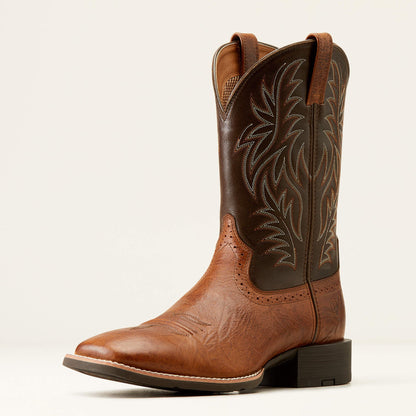 Sport Western Wide Square Toe Cowboy Boot Men | Ariat sale