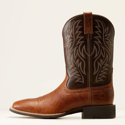 Sport Western Wide Square Toe Cowboy Boot Men | Ariat sale