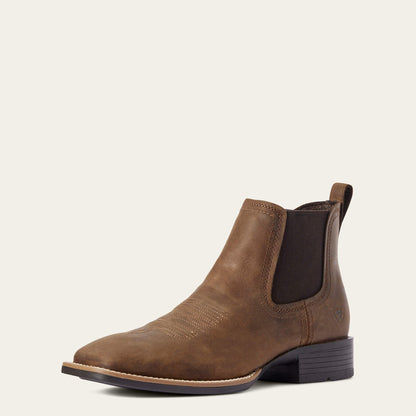 Booker Chelsea Wide Square Toe Western Boot Men | Ariat for sale