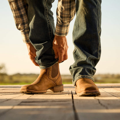 Hybrid Low Boy Wide Square Toe Chelsea Boot Men | Ariat online