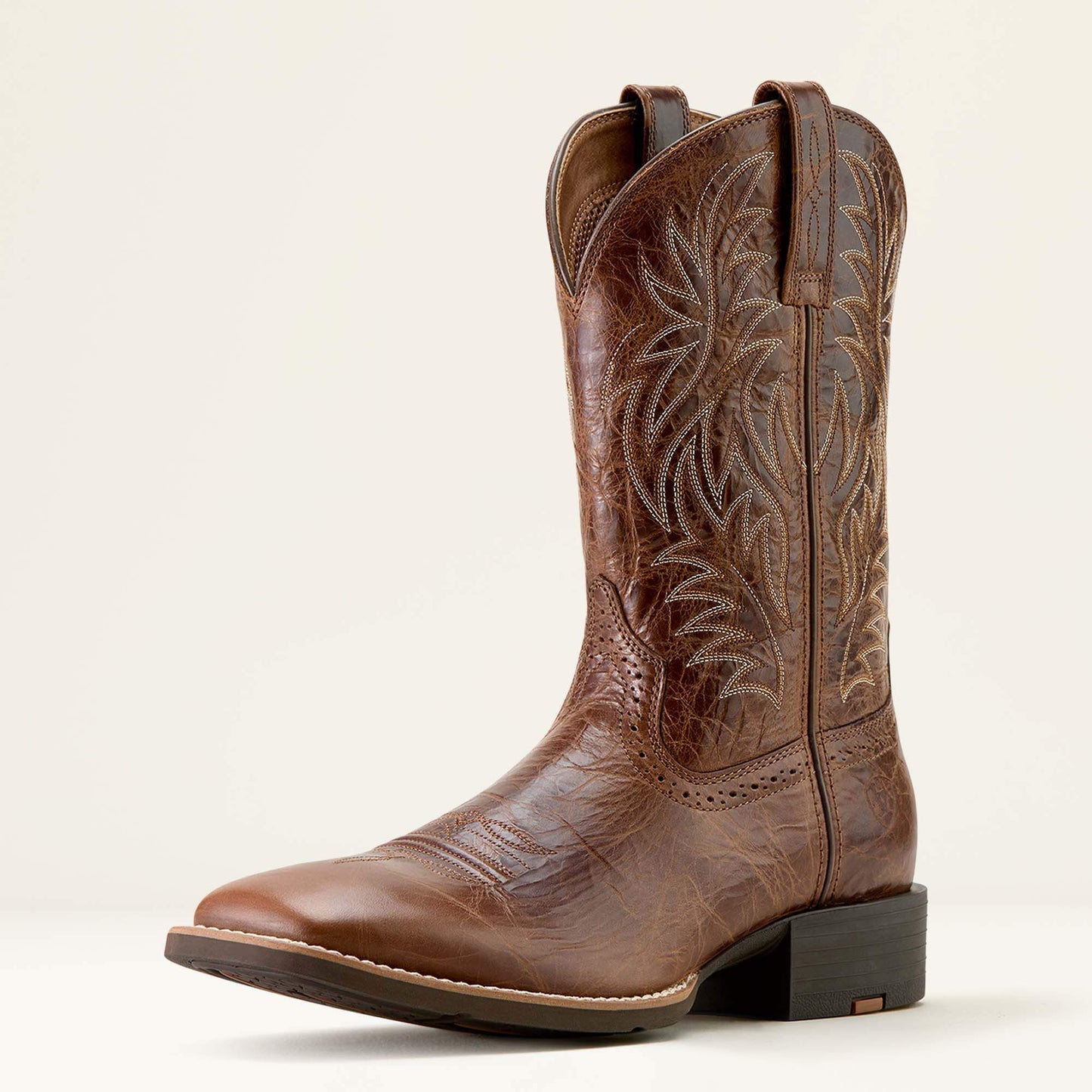 Sport Western Wide Square Toe Cowboy Boot Men | Ariat discount