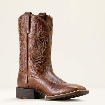 Sport Western Wide Square Toe Cowboy Boot Men | Ariat discount