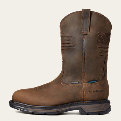 WorkHog XT Patriot Waterproof Carbon Toe Work Boot Men | Ariat online shop
