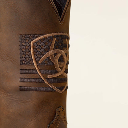 Sport Freedom Wide Square Toe Cowboy Boot Men | Ariat discount