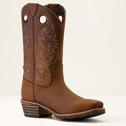 Hybrid Roughstock Square Toe Cowboy Boot Men | Ariat discount