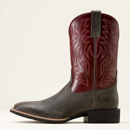 Sport Western Wide Square Toe Cowboy Boot Men | Ariat on sale