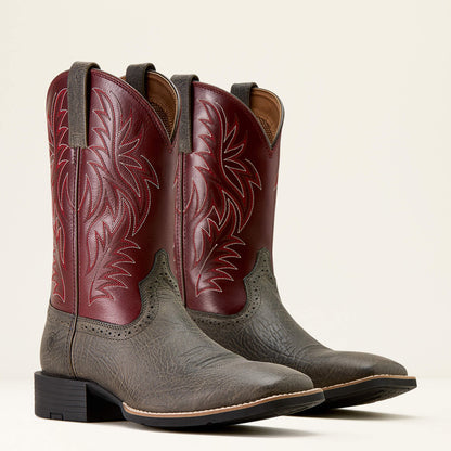 Sport Western Wide Square Toe Cowboy Boot Men | Ariat on sale
