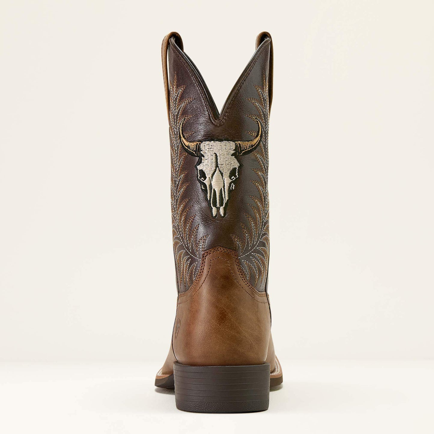Sport Steer Skull Wide Square Toe Cowboy Boot Men | Ariat on sale