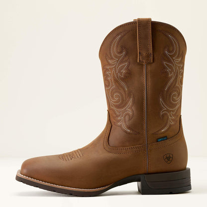 Hybrid Ranchway Waterproof Wide Square Toe Cowboy Boot Men | Ariat outlet