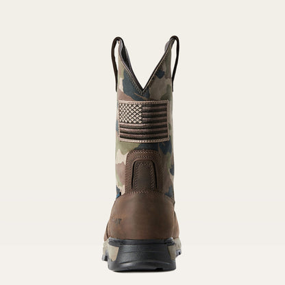 Rebar Flex Patriot Waterproof Composite Toe Work Boot Men | Ariat on sale