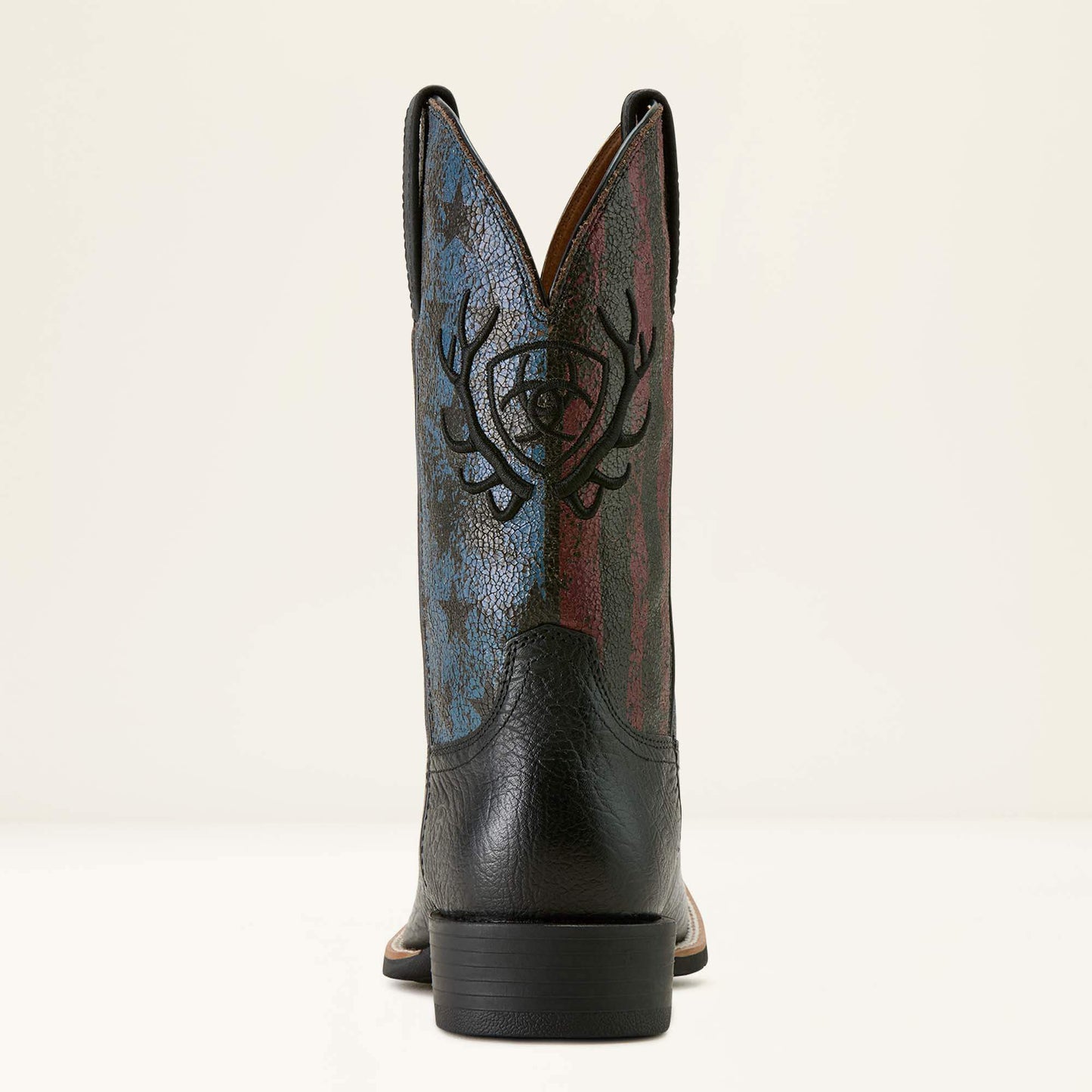Sport Liberty Antler Wide Square Toe Cowboy Boot Men | Ariat for sale
