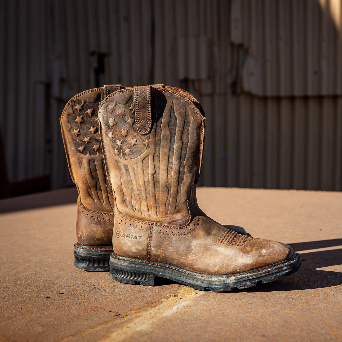 Sierra Shock Shield Patriot Work Boot Men | Ariat outlet