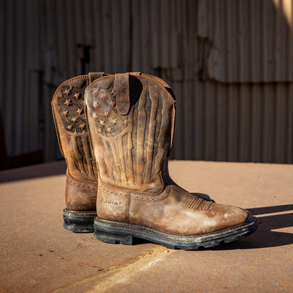 Sierra Shock Shield Patriot Work Boot Men | Ariat outlet