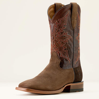 Circuit Gritty Wide Square Toe Cowboy Boot Men | Ariat discount