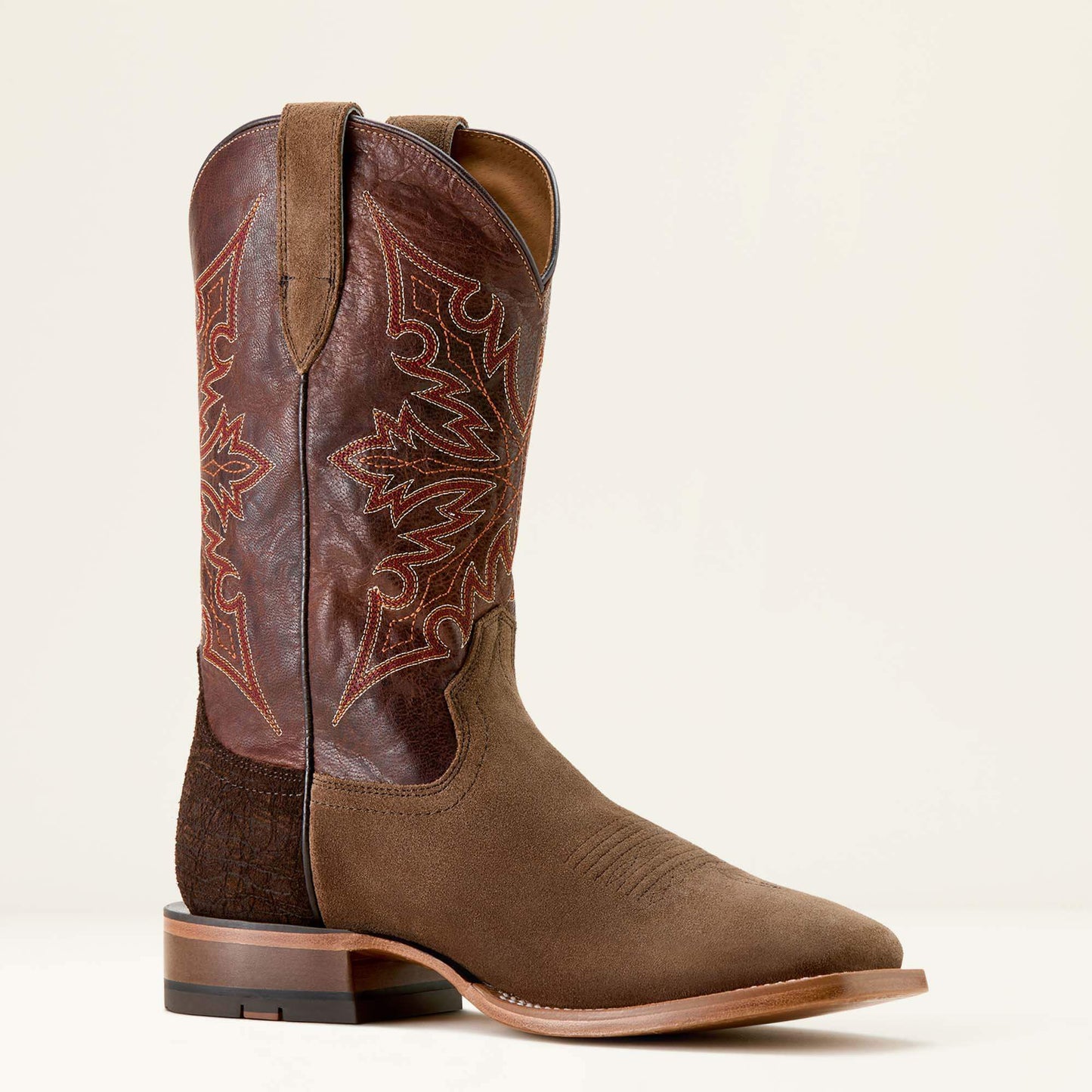 Circuit Gritty Wide Square Toe Cowboy Boot Men | Ariat discount