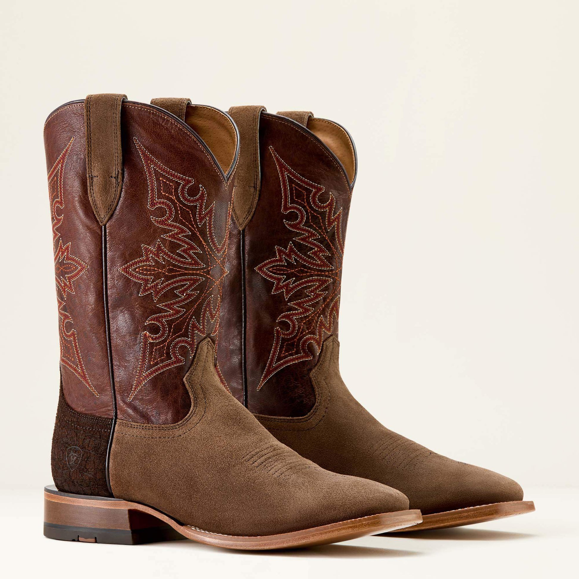 Circuit Gritty Wide Square Toe Cowboy Boot Men | Ariat discount