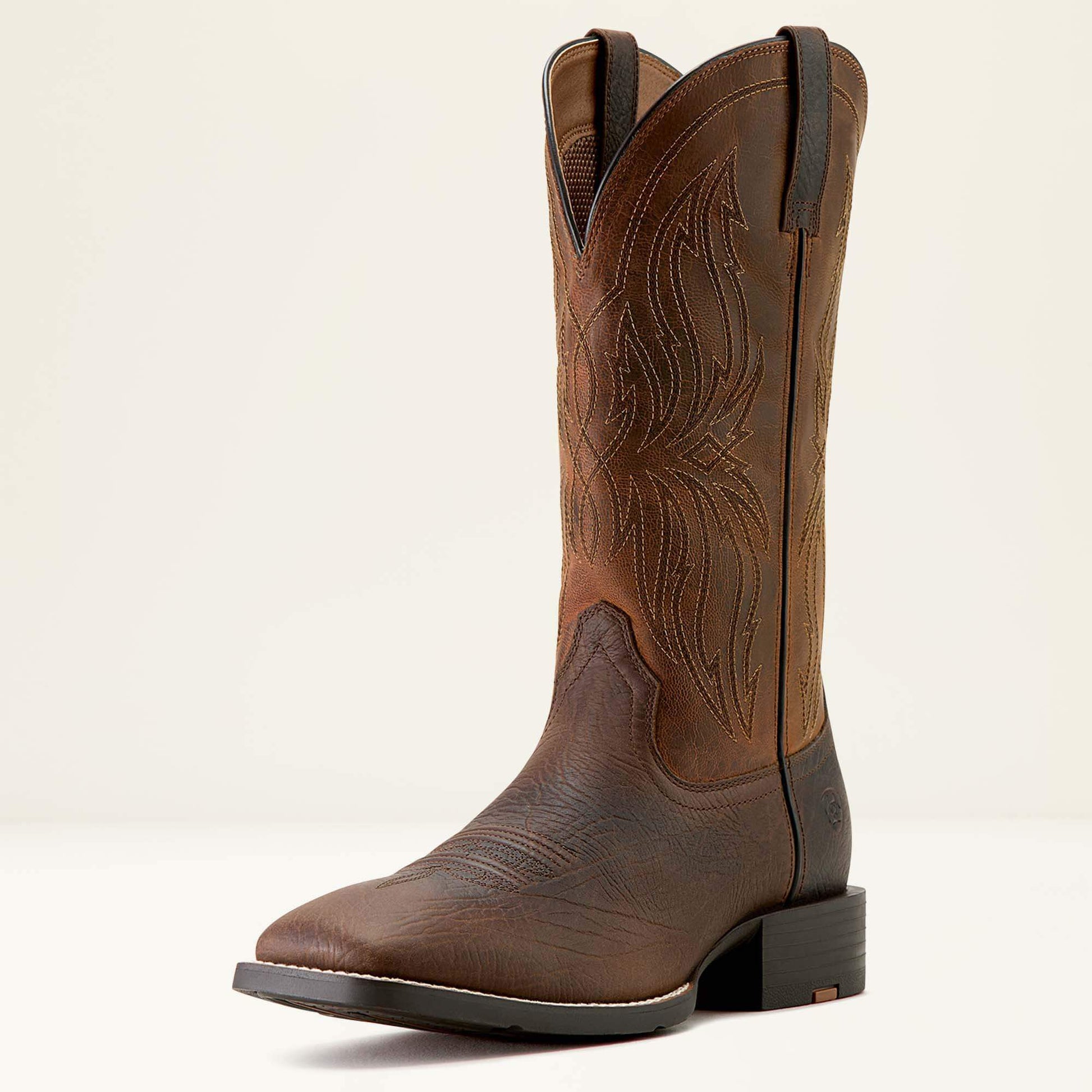 Sport Rustler Wide Square Toe Cowboy Boot Men | Ariat discount