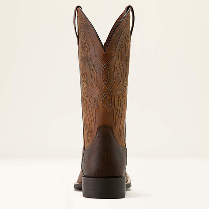 Sport Rustler Wide Square Toe Cowboy Boot Men | Ariat discount