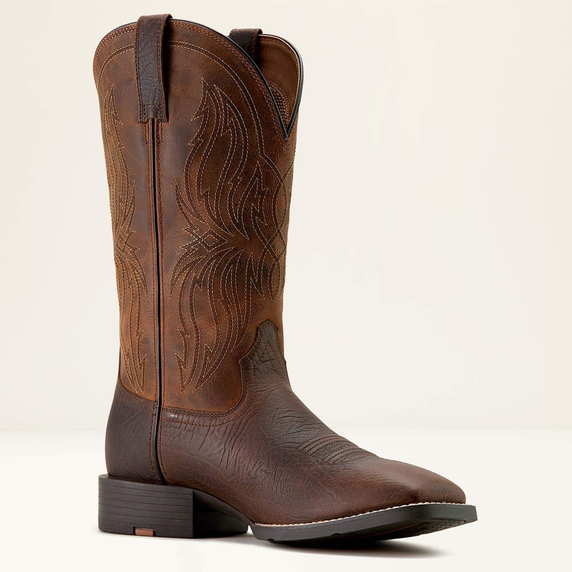Sport Rustler Wide Square Toe Cowboy Boot Men | Ariat discount