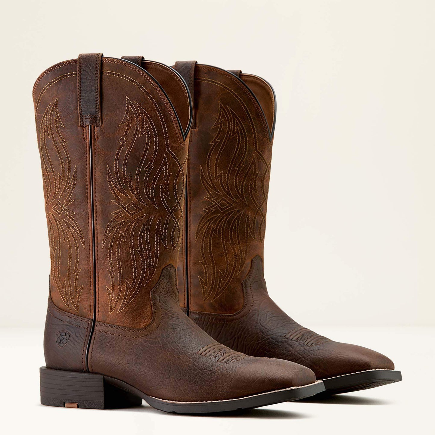 Sport Rustler Wide Square Toe Cowboy Boot Men | Ariat discount