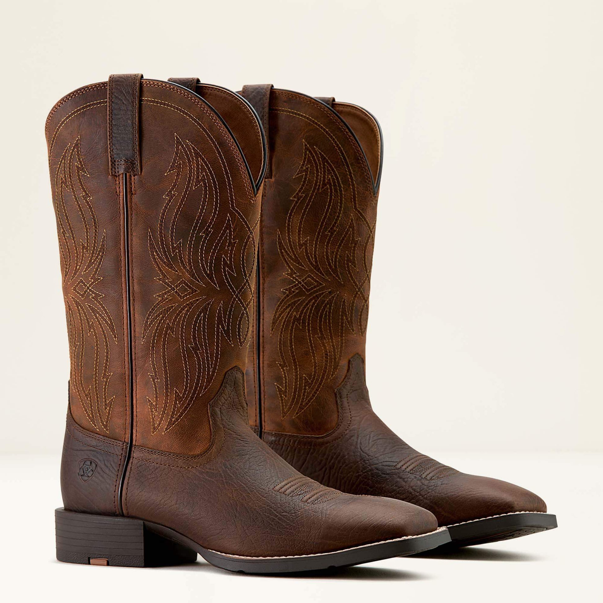 Sport Rustler Wide Square Toe Cowboy Boot Men | Ariat discount