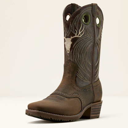 Hybrid Roughstock Antler Cowboy Boot Men | Ariat outlet