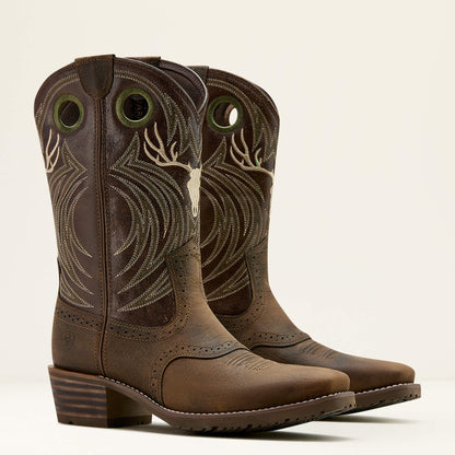 Hybrid Roughstock Antler Cowboy Boot Men | Ariat outlet