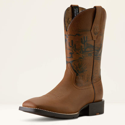 Sport PBR Wide Square Toe Cowboy Boot Men | Ariat online shop