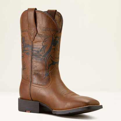 Sport PBR Wide Square Toe Cowboy Boot Men | Ariat online shop