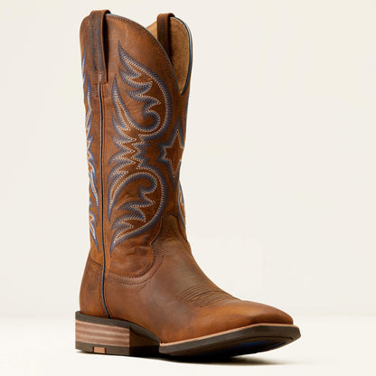 Ricochet Wide Square Toe Cowboy Boot Men | Ariat sale