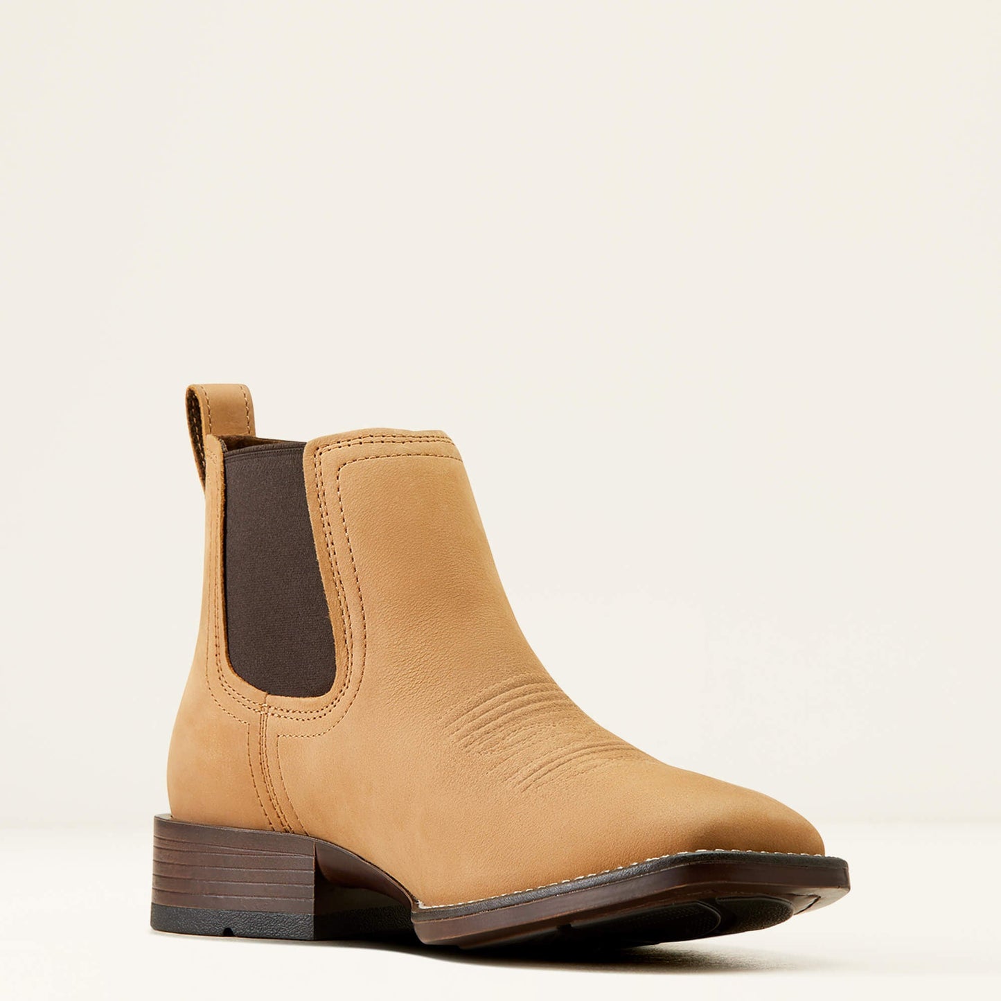 Booker Chelsea Wide Square Toe Western Boot Men | Ariat discount